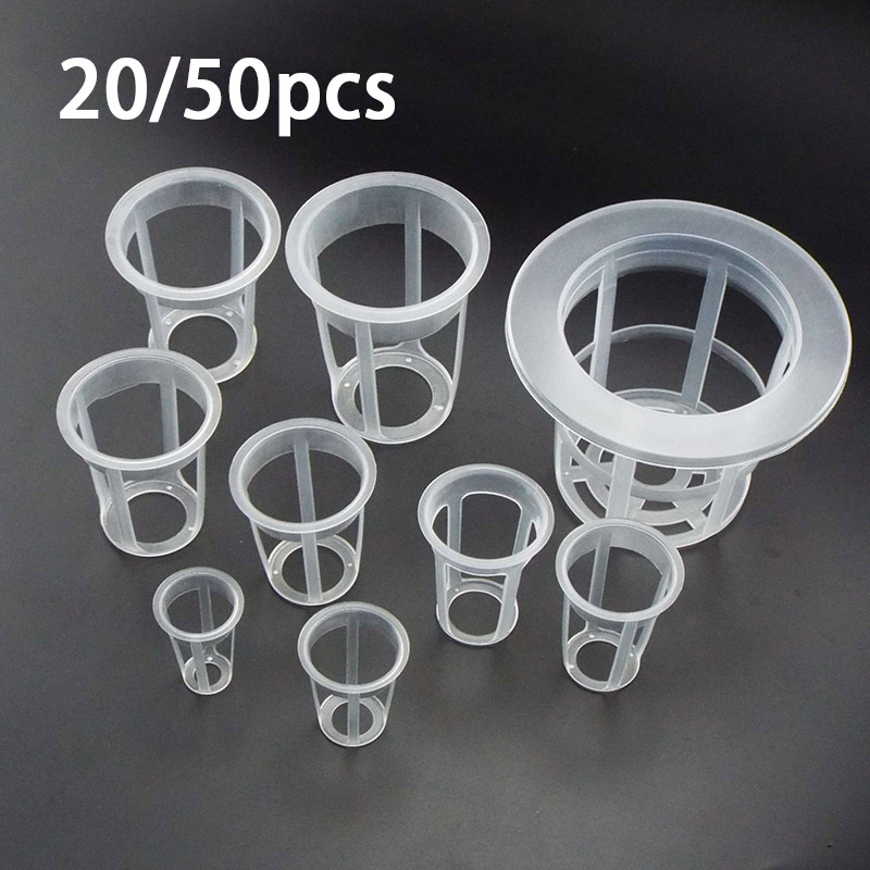 Net Pot 3 Inch - メッシュ植物植木鉢、水耕栽培バスケット、ホルダーネットリフィールカップ、垂直庭野菜の植栽、d4