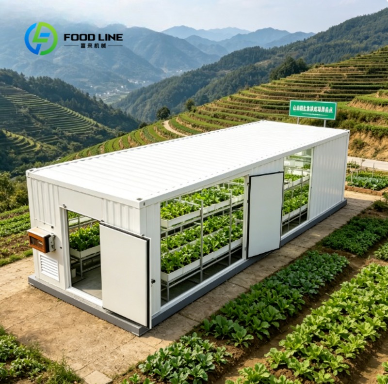 Urban Farming Vertical - モジュール式植栽コンテナ自動スマート栽培システム（屋内垂直農業・都市農業用）