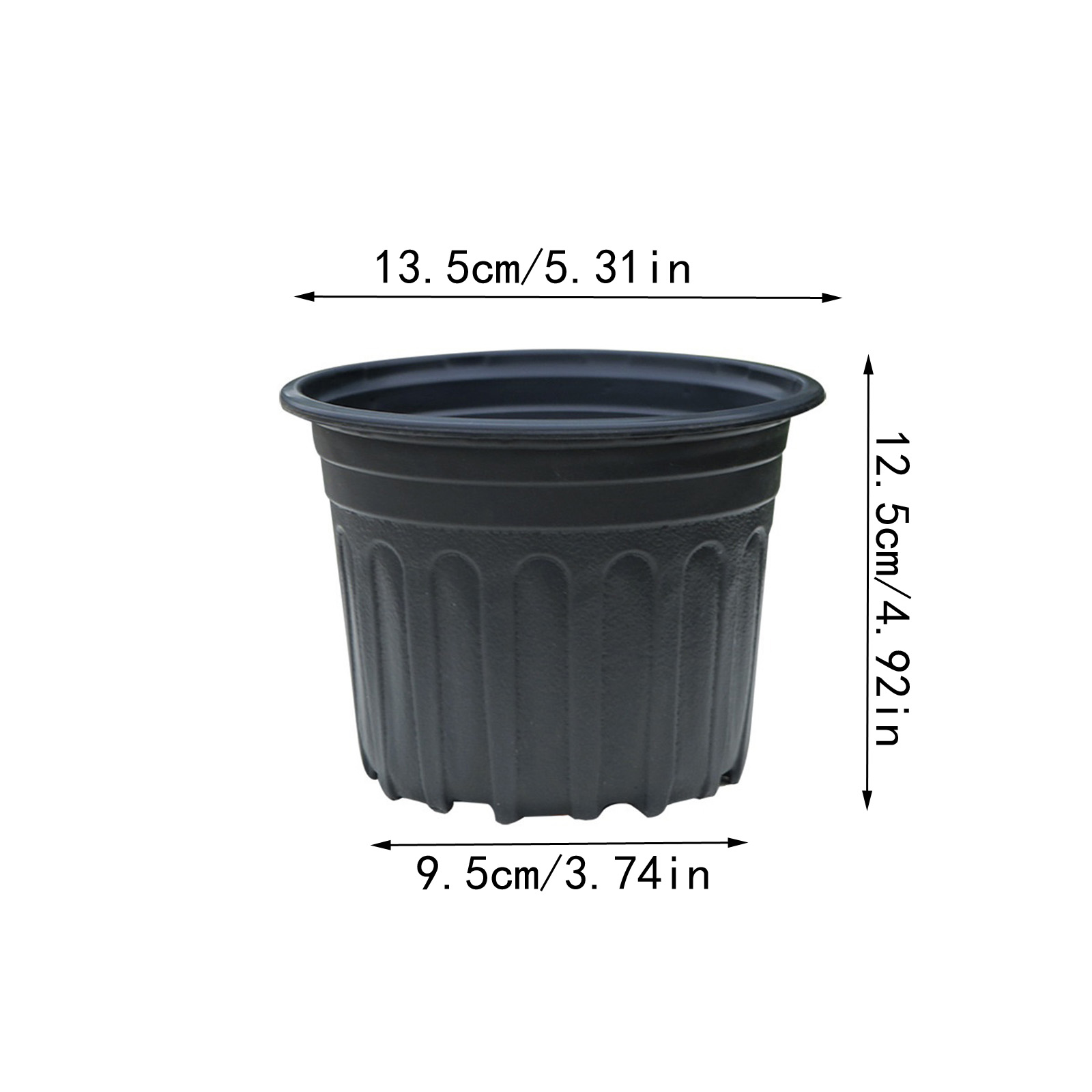 25/100個入り 柔軟な植物育苗ポット 排水穴付き、多肉植 - Net Pot 3 Inch のレビューと価格