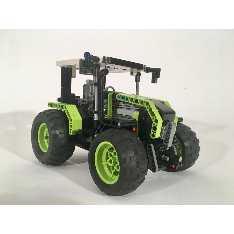 MOC-97333 都市農場農業トラクター ビルディングブロ - Urban Farming And Urban Agriculture のレビューと価格
