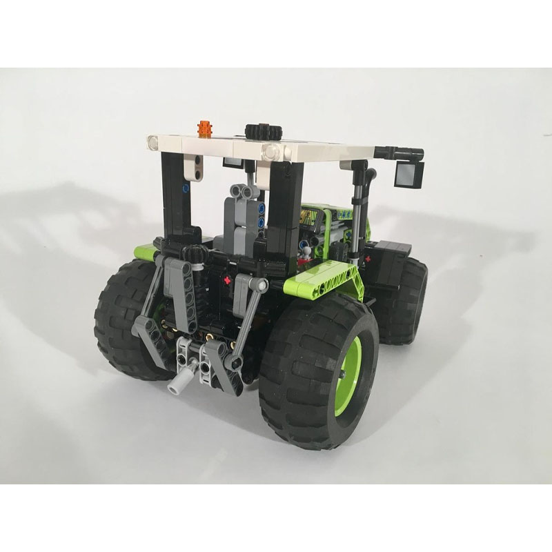 MOC-97333 都市農場農業トラクター ビルディングブロ - Urban Farming And Urban Agriculture のレビューと価格