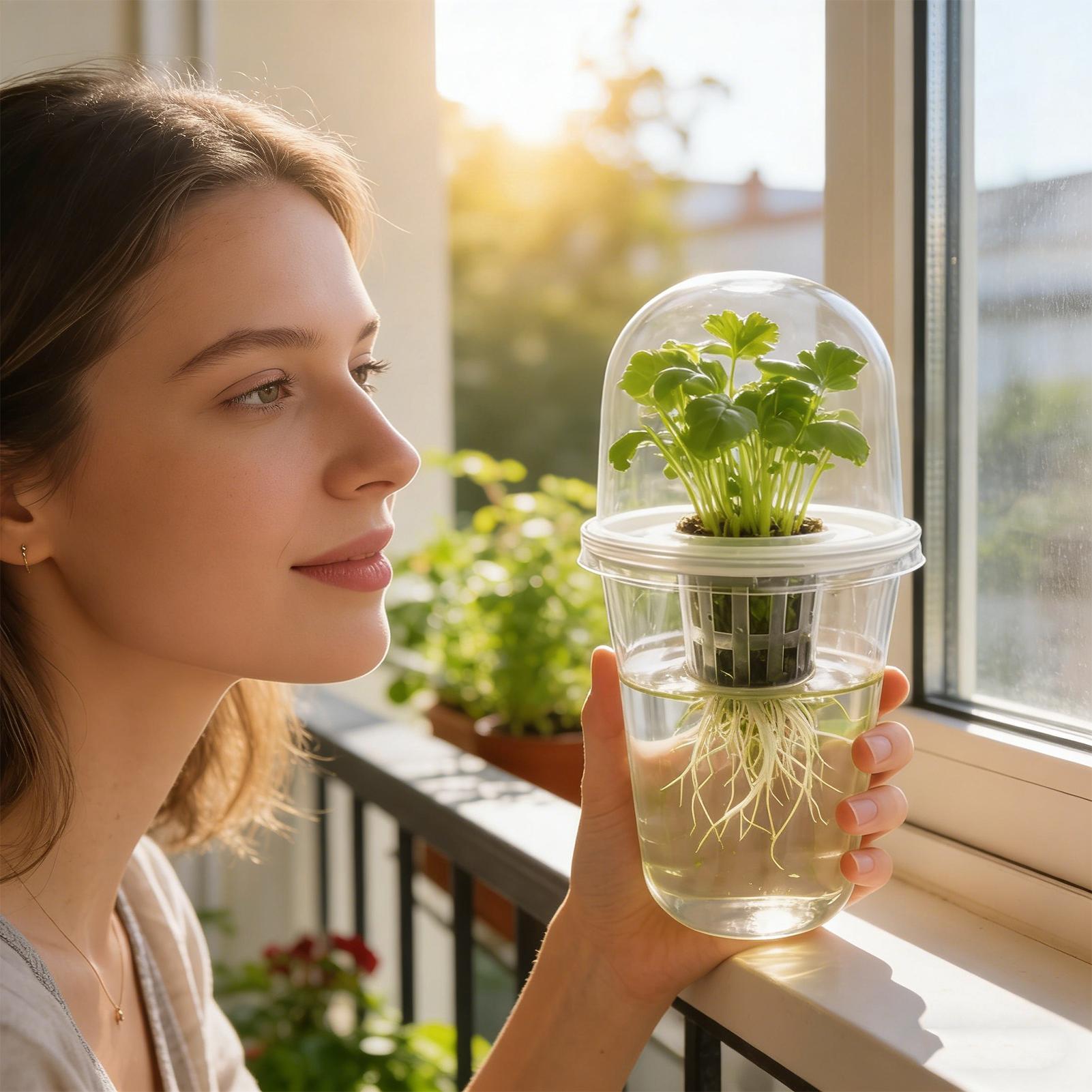 1～5個入り 透明な植物発芽カップ 水耕栽培種子プランターポ - Net Pot 3 Inch のレビューと価格