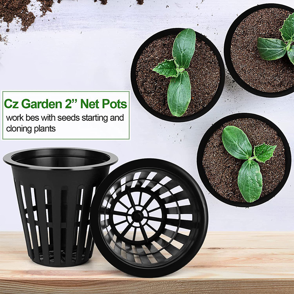 2インチの園芸用育苗ポット、植物ネットカップ、UV耐性、スロ - Net Pot 3 Inch のレビューと価格